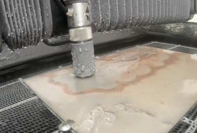 Waterjet - Wasserstrahl für Prototypen
