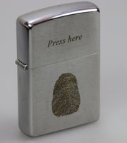 Zippo Fingerabdruck