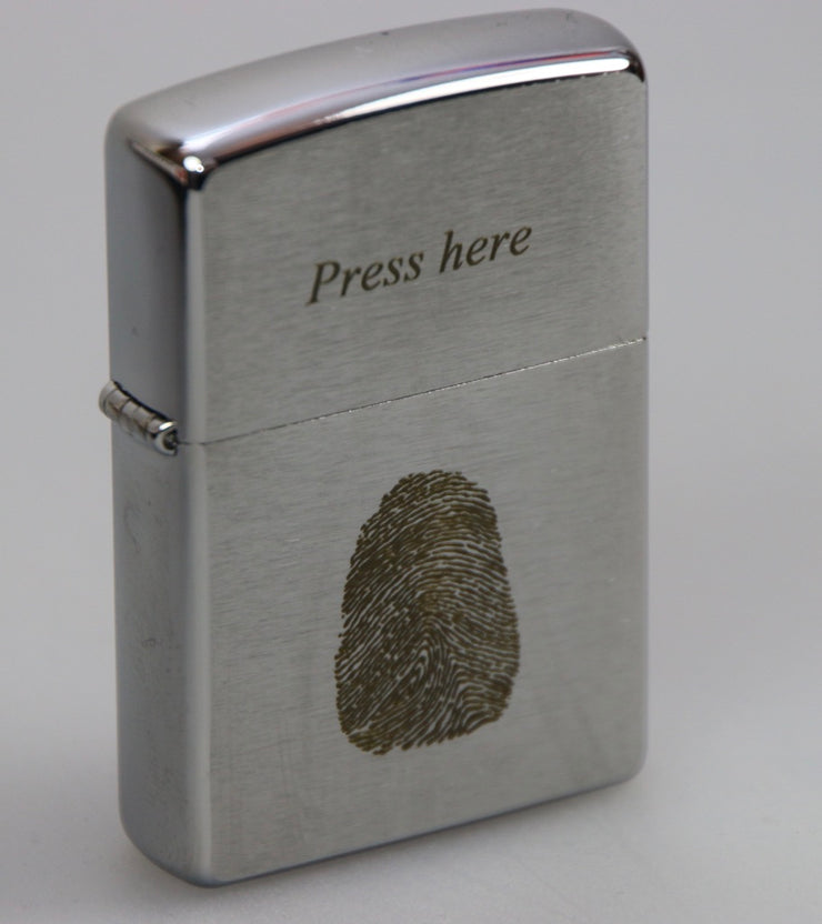Zippo Fingerabdruck