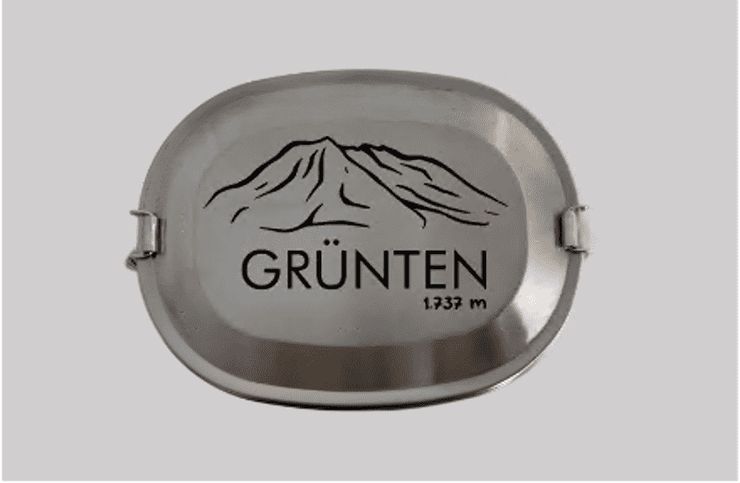Brotzeitdose Berge der Allgäuer Alpen | AllAlpCollection laserstern-beschriftungen-lasergravuren.myshopify.com 