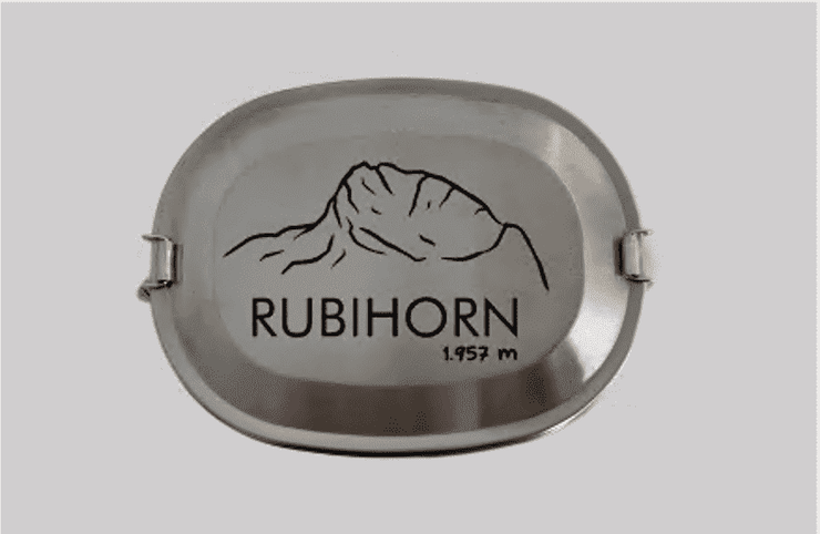 Brotzeitdose Berge der Allgäuer Alpen | AllAlpCollection laserstern-beschriftungen-lasergravuren.myshopify.com 