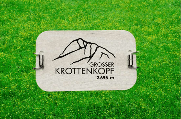 Brotzeitdose mit Buchenholz Deckel | AllAlpCollection laserstern-beschriftungen-lasergravuren.myshopify.com 