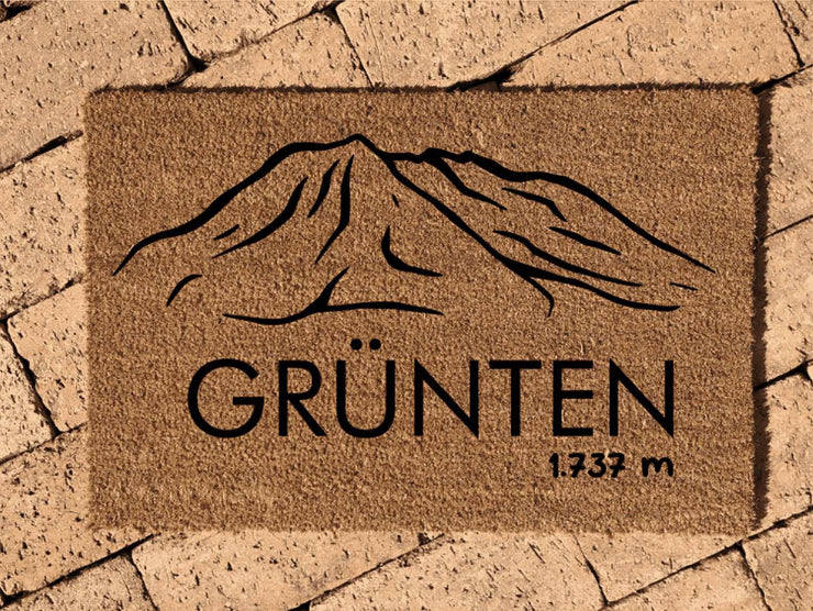 Kokos Fußabstreifer | Fußmatte Teppich | AllAlpColletion laserstern-beschriftungen-lasergravuren.myshopify.com 