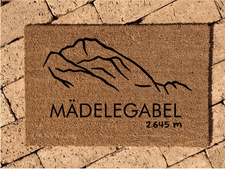 Kokos Fußabstreifer | Fußmatte Teppich | AllAlpColletion laserstern-beschriftungen-lasergravuren.myshopify.com 