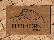 Kokos Fußabstreifer | Fußmatte Teppich | AllAlpColletion laserstern-beschriftungen-lasergravuren.myshopify.com 