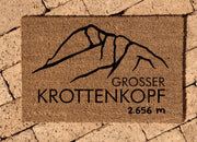 Kokos Fußabstreifer | Fußmatte Teppich | AllAlpColletion laserstern-beschriftungen-lasergravuren.myshopify.com 