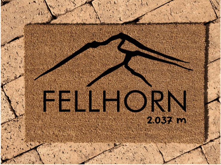 Kokos Fußabstreifer | Fußmatte Teppich | AllAlpColletion laserstern-beschriftungen-lasergravuren.myshopify.com 