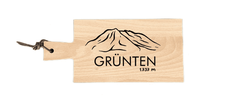 Schneidebrett Kirschholz  35 x 16cm - 1,5cm stark | AllAlpCollection laserstern-beschriftungen-lasergravuren.myshopify.com 