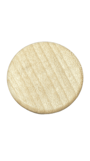 Tafelmagnet 39mm aus Holz - Laserstern Beschriftungen - Lasergravuren