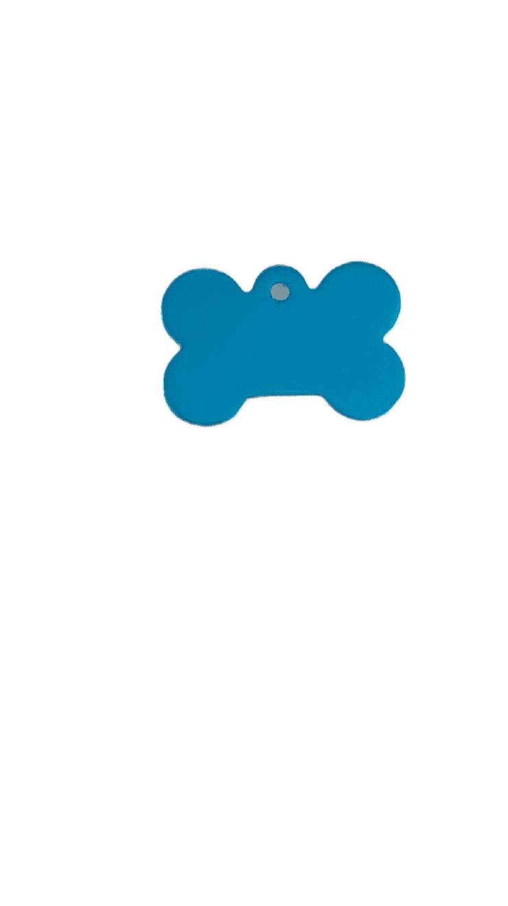 Tieranhänger (Hund, Katze) eloxiert mit Wunschgravur laserstern-beschriftungen-lasergravuren.myshopify.com 