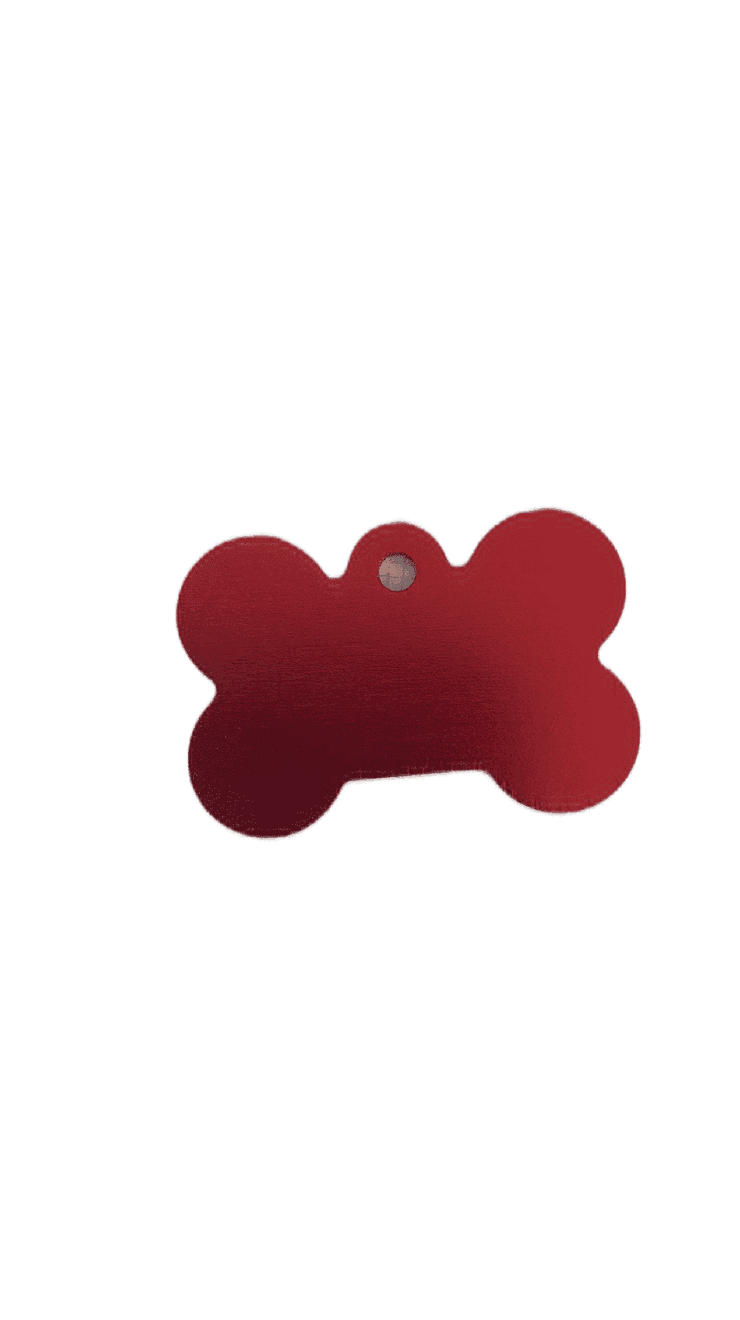 Tieranhänger (Hund, Katze) eloxiert mit Wunschgravur laserstern-beschriftungen-lasergravuren.myshopify.com 