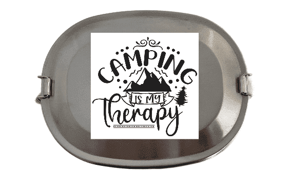 Vesperdose Break - Brotzeitdose aus Edelstahl - Designen - Laserstern Beschriftungen - Lasergravuren